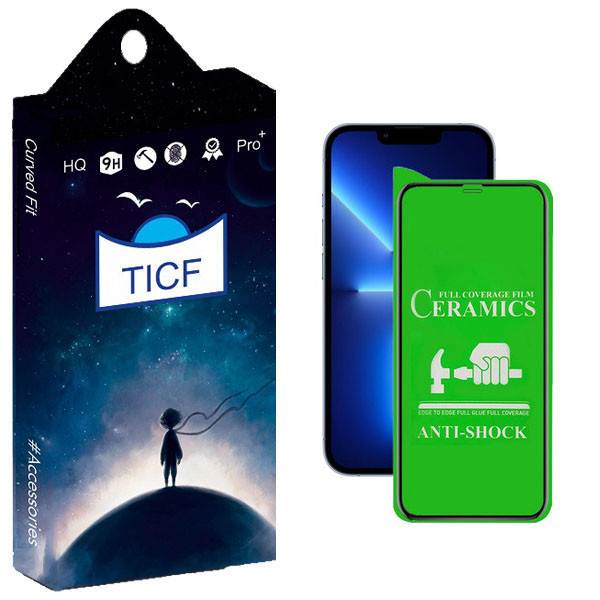 محافظ صفحه نمایش تی ای سی اف مدل cra+ مناسب برای گوشی موبایل اپل IPHONE 13