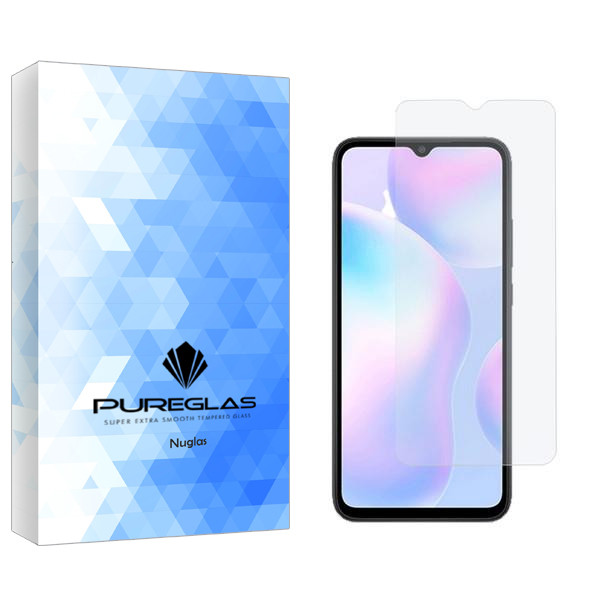 محافظ صفحه نمایش پیور گلس مدل NuGlas2 مناسب برای گوشی موبایل شیائومی Redmi 9AT