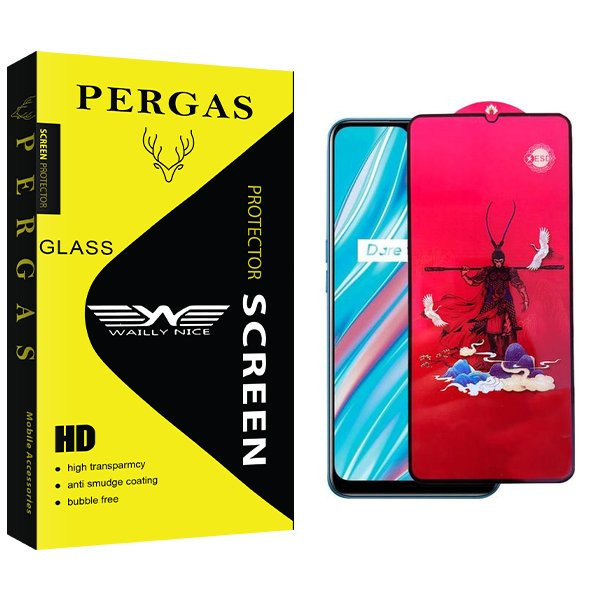 محافظ صفحه نمایش وایلی نایس مدل Pergas king مناسب برای گوشی موبایل ریلمی V11 5G