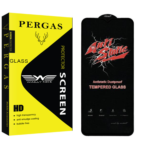 محافظ صفحه نمایش وایلی نایس مدل Pergas Anti Static مناسب برای گوشی موبایل ریلمی Narzo 50A Prime
