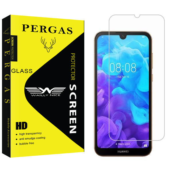 محافظ صفحه نمایش وایلی نایس مدل Pergas مناسب برای گوشی موبایل هوآوی Y5 2019