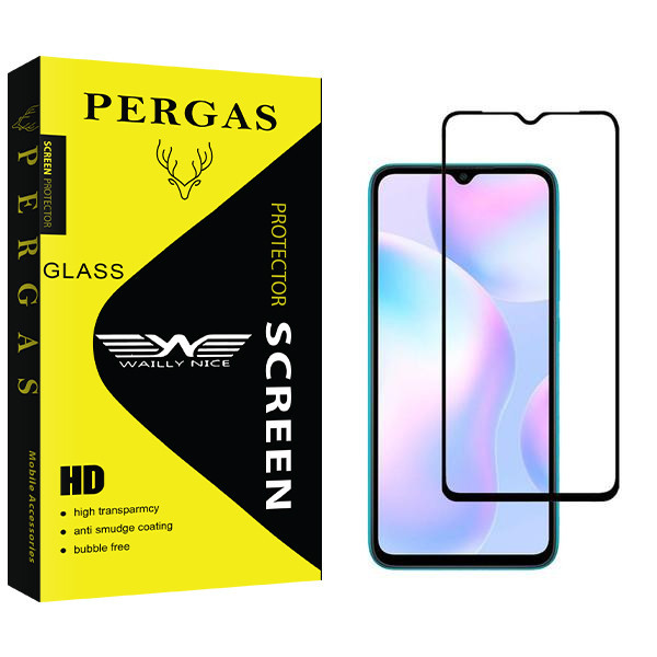 محافظ صفحه نمایش وایلی نایس مدل Pergas مناسب برای گوشی موبایل شیائومی Redmi 9A