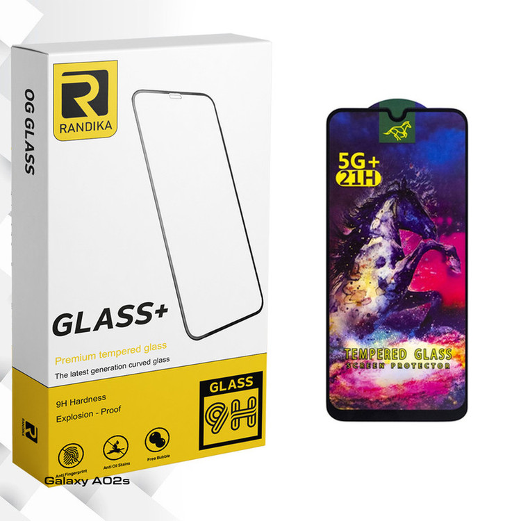محافظ صفحه نمایش شیشه ای راندیکا مدل HORSE مناسب برای گوشی موبایل سامسونگ Galaxy A02s