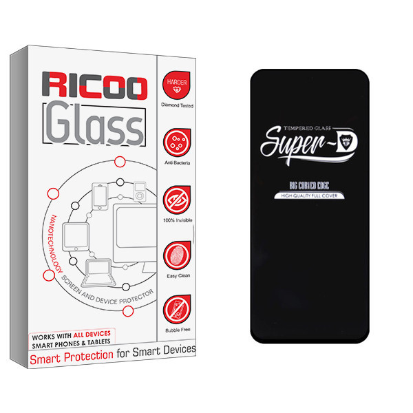 محافظ صفحه نمایش ریکو مدل Ricoo Sup-D مناسب برای گوشی موبایل شیائومی Redmi Note 9 Pro