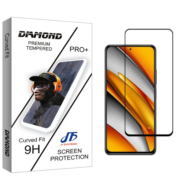 محافظ صفحه نمایش جی اف مدل Diamond مناسب برای گوشی موبایل شیائومی Poco F4 GT