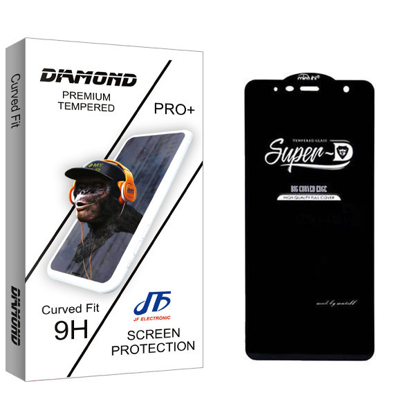 محافظ صفحه نمایش جی اف مدل Diamond SuperD مناسب برای گوشی موبایل سامسونگ Galaxy J4 Plus / J6 Plus