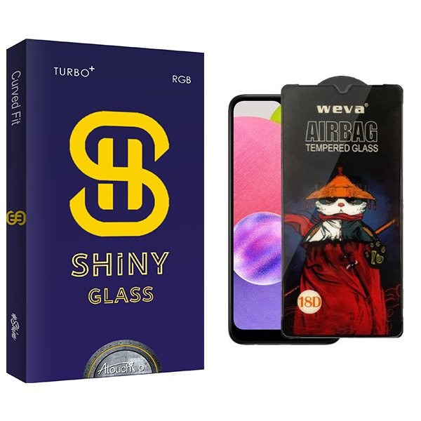 محافظ صفحه نمایش آتوچبو مدل Shiny Airbag مناسب برای گوشی موبایل سامسونگ Galaxy A03s
