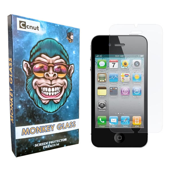 محافظ صفحه نمایش کوکونات مدل monku مناسب برای گوشی موبایل اپل iPhone 4