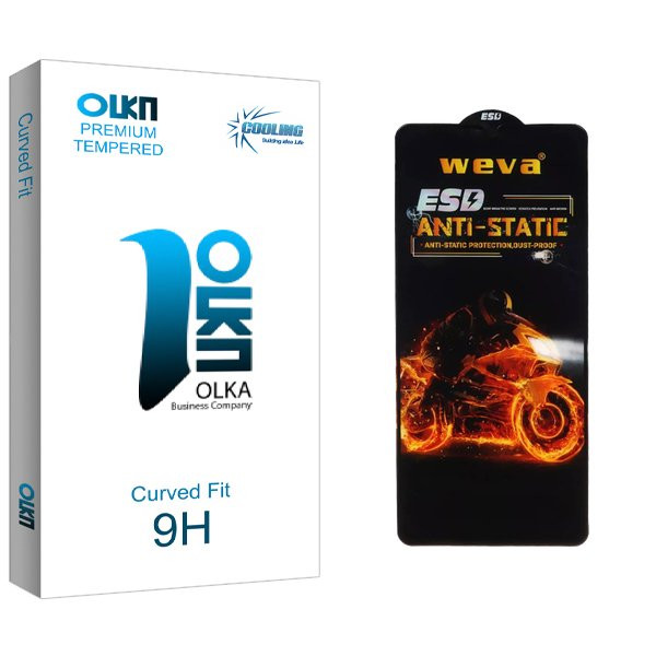 محافظ صفحه نمایش کولینگ مدل Olka WevaESD مناسب برای گوشی موبایل سامسونگ Galaxy M32 4G