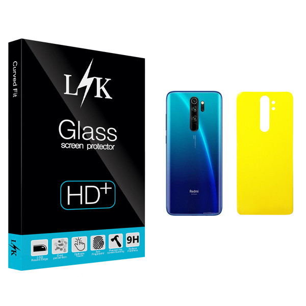 محافظ پشت گوشی ال کی مدل Hard glass مناسب برای گوشی موبایل شیائومی Redmi Note 8 Pro