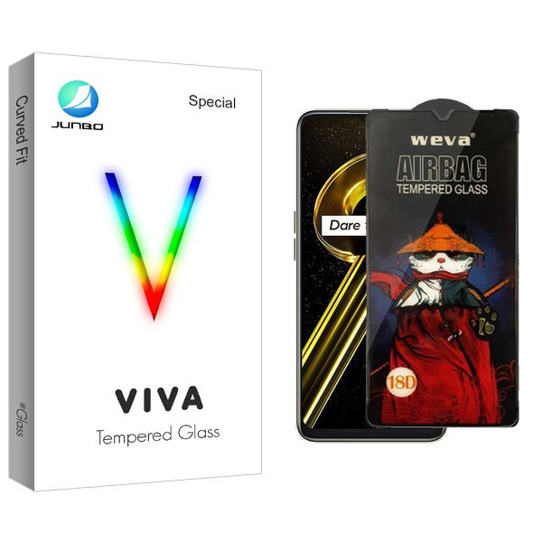 محافظ صفحه نمایش جانبو مدل Viva Airbag مناسب برای گوشی موبایل ریلمی 9i 5G