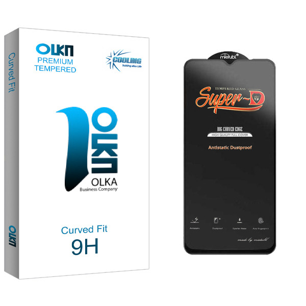 محافظ صفحه نمایش کولینگ مدل Olka SuperD AntiStatic مناسب برای گوشی موبایل سامسونگ Galaxy A12/A02/A02s/A03/A03s/A13 4G/A13 5G/A03 Core/A04/A04s/A04e 4G/A04 Core/A23/A23 5G/A32 5G/M02 4G