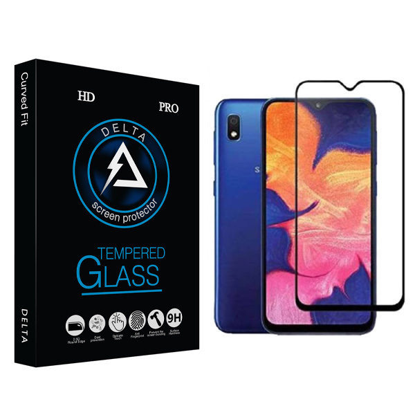 محافظ صفحه نمایش سرامیکی دلتا مدل Fit مناسب برای گوشی موبایل سامسونگ Galaxy A10s