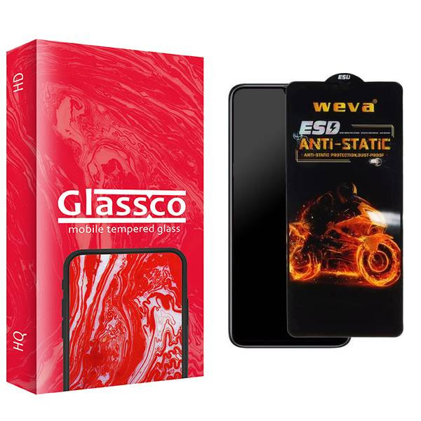 محافظ صفحه نمایش گلس کو مدل CGo1 WevaESD مناسب برای گوشی موبایل سامسونگ Galaxy M02s