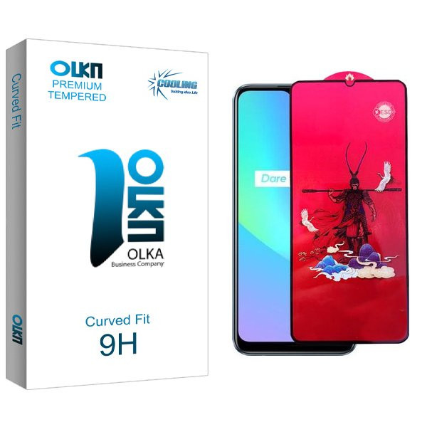 محافظ صفحه نمایش کولینگ مدل Olka king مناسب برای گوشی موبایل ریلمی C25