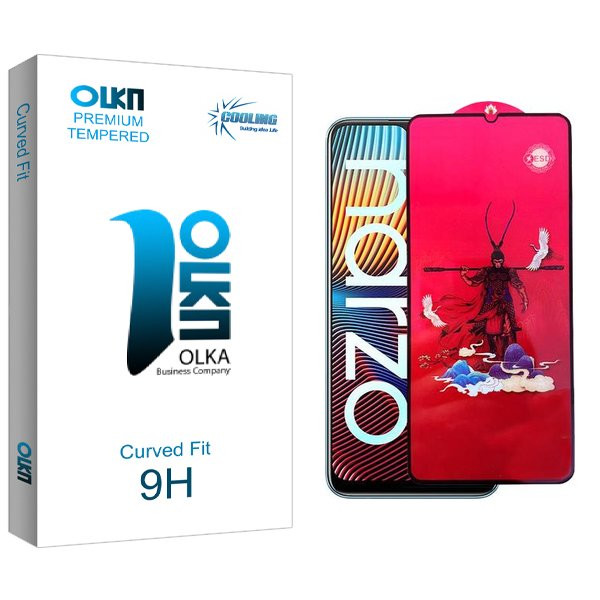 محافظ صفحه نمایش کولینگ مدل Olka king مناسب برای گوشی موبایل ریلمی Narzo 20