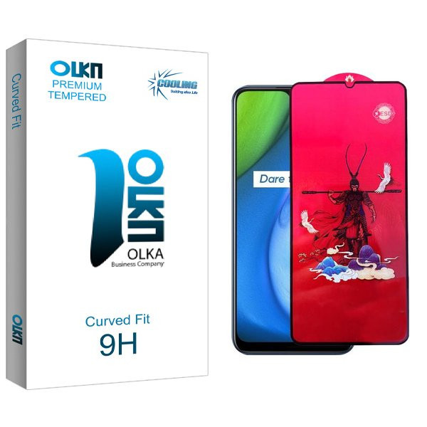 محافظ صفحه نمایش کولینگ مدل Olka king مناسب برای گوشی موبایل ریلمی Q2i