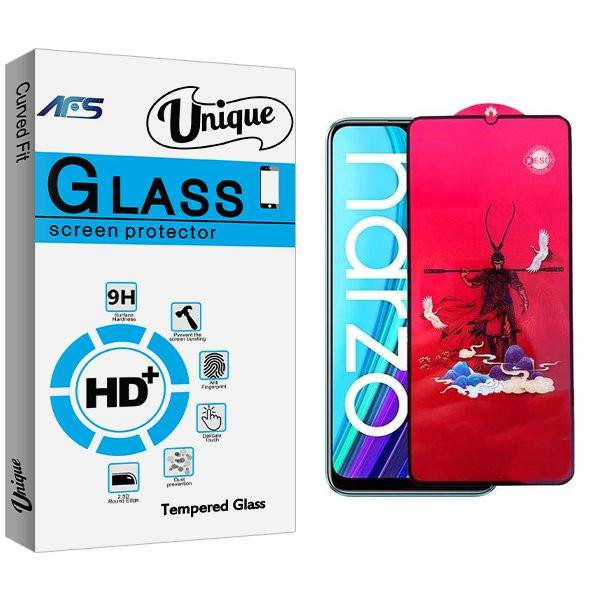 محافظ صفحه نمایش ای اف اس مدل Unique king مناسب برای گوشی موبایل ریلمی Narzo 30A