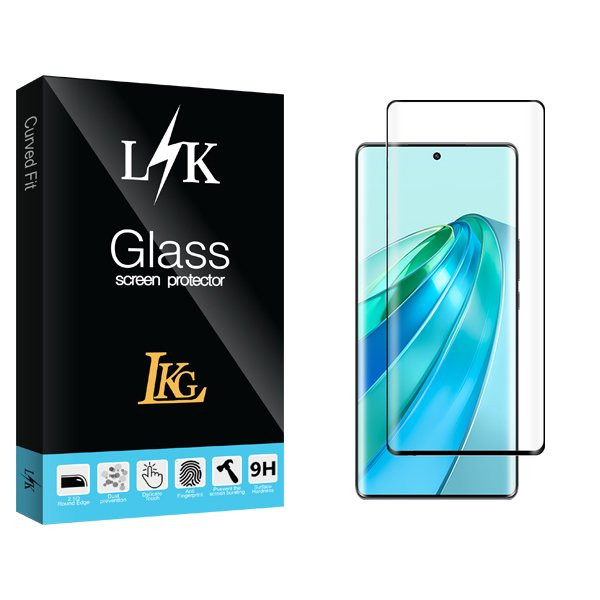 محافظ صفحه نمایش شیشه ای یو وی  مدل LKK مناسب برای گوشی موبایل آنر x9a