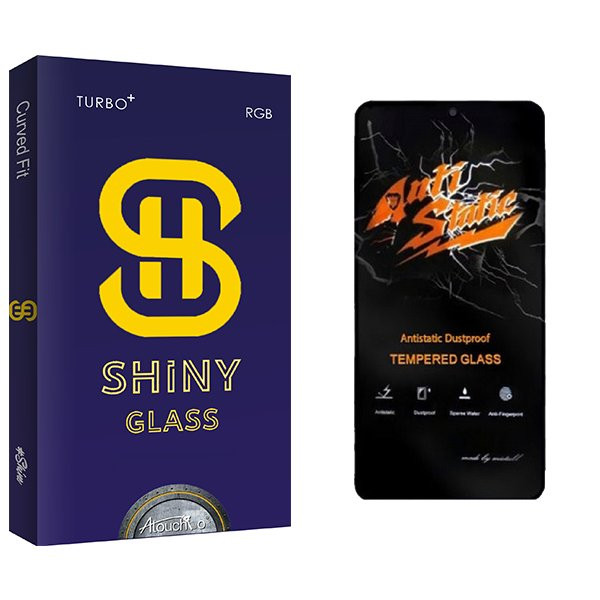 محافظ صفحه نمایش آتوچبو مدل Shiny Antistatic مناسب برای گوشی موبایل شیائومی Redmi 12 5G