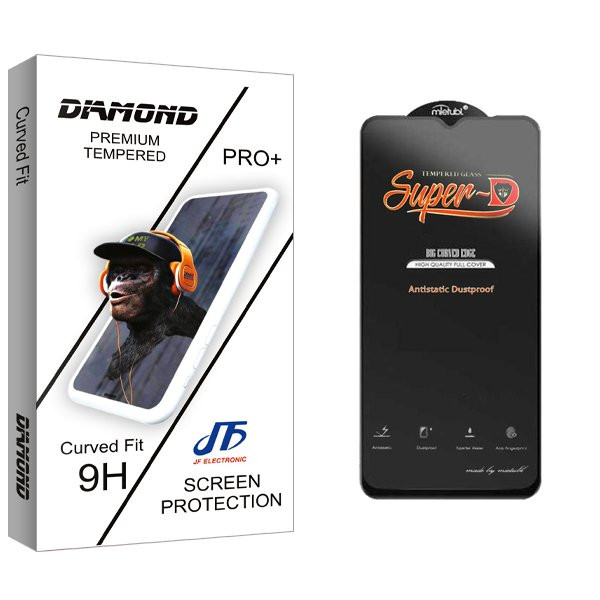 محافظ صفحه نمایش جی اف مدل Diamond SuperD Antistatic مناسب برای گوشی موبایل سامسونگ Galaxy M02 4G