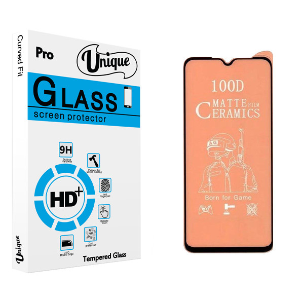 محافظ صفحه نمایش سرامیکی یونیک مدل +Clear مناسب برای گوشی موبایل سامسونگ Galaxy M31