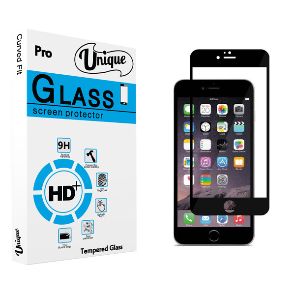 محافظ صفحه نمایش شیشه ای یونیک مدل +Clear مناسب برای گوشی موبایل اپل iphone 6/6s