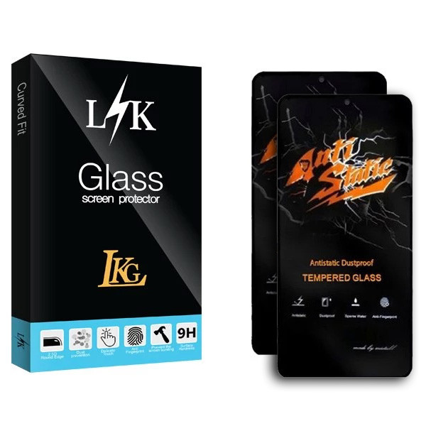 محافظ صفحه نمایش انتی استاتیک ال کا جی مدل Antistatic LKK دو عددی مناسب برای گوشی موبایل سامسونگ Galaxy M31S