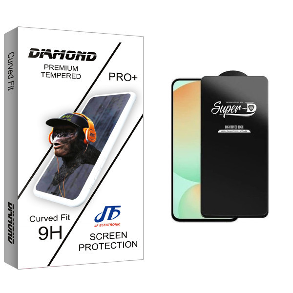 محافظ صفحه نمایش جی اف مدل Super D Diamond2 مناسب برای گوشی موبایل شیائومی Poco X6 Pro