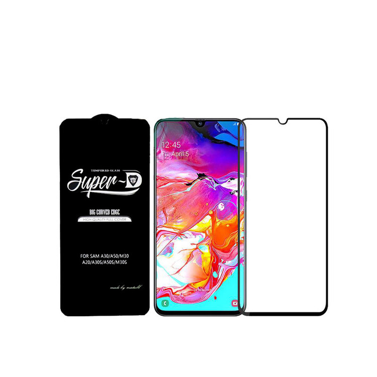 محافظ صفحه نمایش مدل Super D مناسب برای گوشی موبایل سامسونگ Galaxy A50
