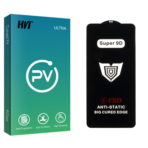 محافظ صفحه نمایش اچ وی تی مدل Super 9D PV2 مناسب برای گوشی موبایل شیائومی Poco C71 4G