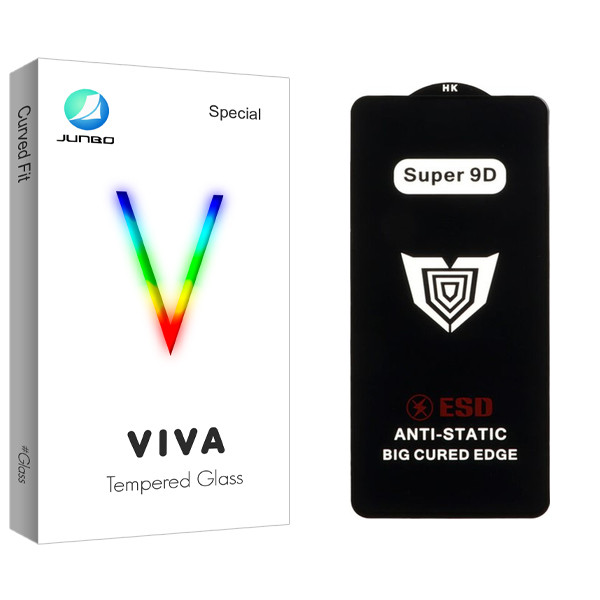 محافظ صفحه نمایش جانبو مدل Super 9D Viva مناسب برای گوشی موبایل شیائومی Redmi Note 10 4G / Vivo S30 5G