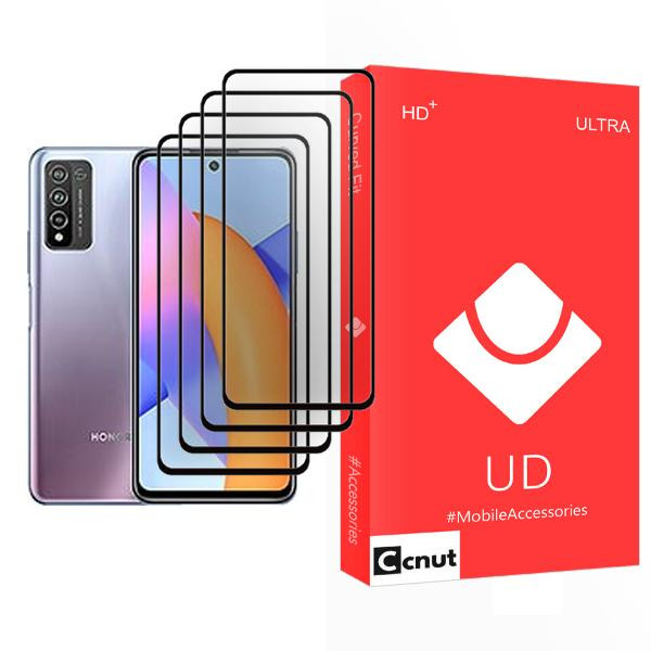 محافظ صفحه نمایش کوکونات مدل UD Ultra MIX004 مناسب برای گوشی موبایل آنر 10X Lite بسته چهار عددی