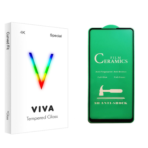 محافظ صفحه نمایش سرامیکی ویوا مدل 4K مناسب برای گوشی موبایل سامسونگ Galaxy A21