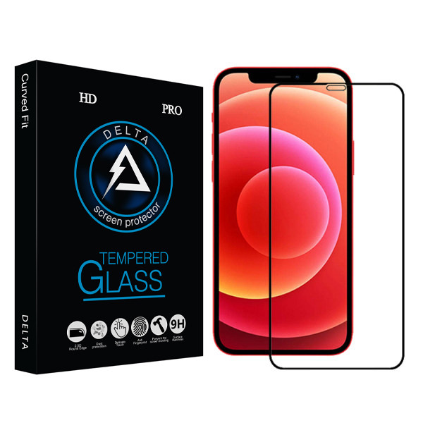 محافظ صفحه نمایش سرامیکی دلتا مدل PRO مناسب برای گوشی موبایل اپل Iphone 12 Pro max