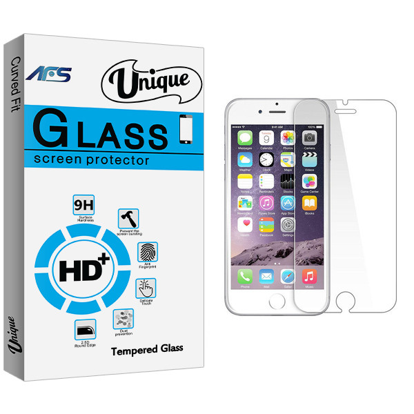 محافظ صفحه نمایش ای اف اس مدل Unique Glass مناسب برای گوشی موبایل اپل iphone 7