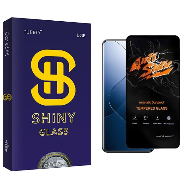 محافظ صفحه نمایش آتوچبو مدل Shinynewpkg Antistatic مناسب برای گوشی موبایل شیائومی  Poco F6 Pro