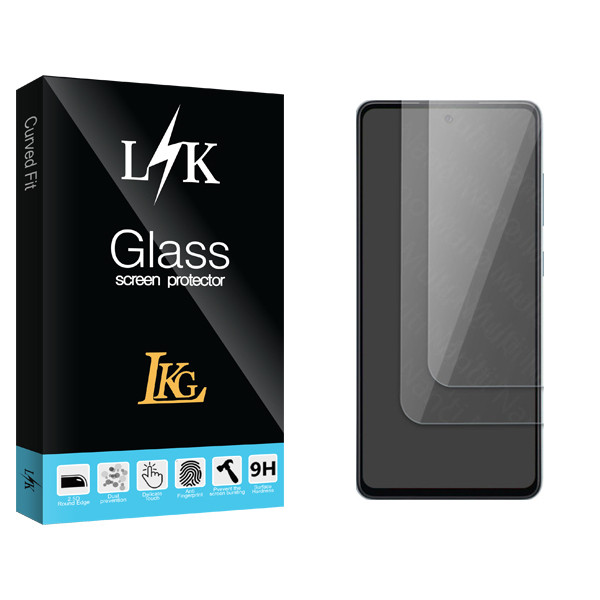 محافظ صفحه نمایش شیشه ای ال کا جی مدل LK Glass مناسب برای گوشی موبایل شیائومی POCO M4 Pro 5G بسته دو عددی