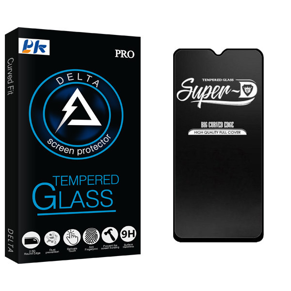 محافظ صفحه نمایش شیشه ای پی کی مدل Delta Glass Super-D مناسب برای گوشی موبایل شیائومی Redmi 9C / 9T
