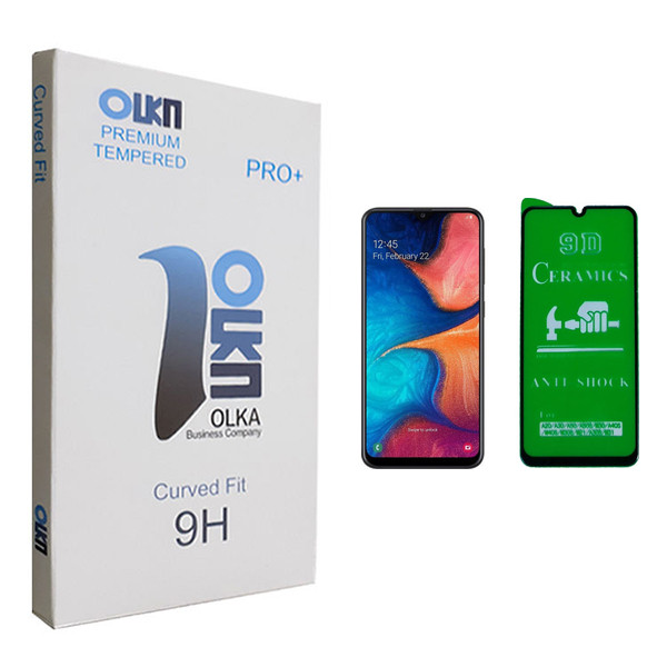 محافظ صفحه نمایش 9D الکا مدل +PRO مناسب برای گوشی موبایل سامسونگ Galaxy A20 / A30 / A50 / M30