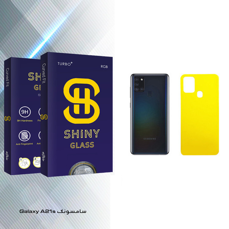 محافظ پشت گوشی آتوچبو مدل Shiny Glass مناسب برای گوشی موبایل سامسونگ Galaxy A21s