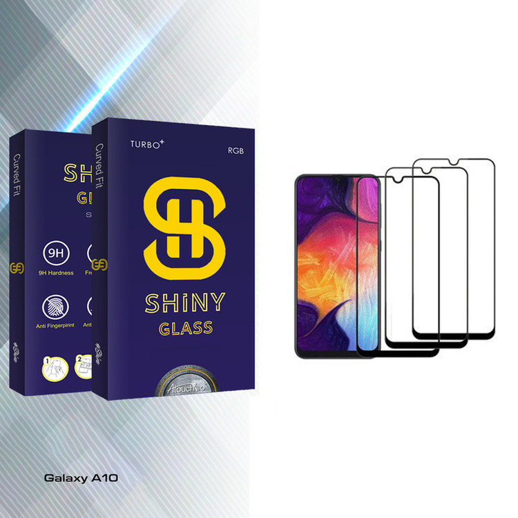 محافظ صفحه نمایش آتوچبو مدل Shiny Glass مناسب برای گوشی موبایل سامسونگ Galaxy A10 بسته سه عددی