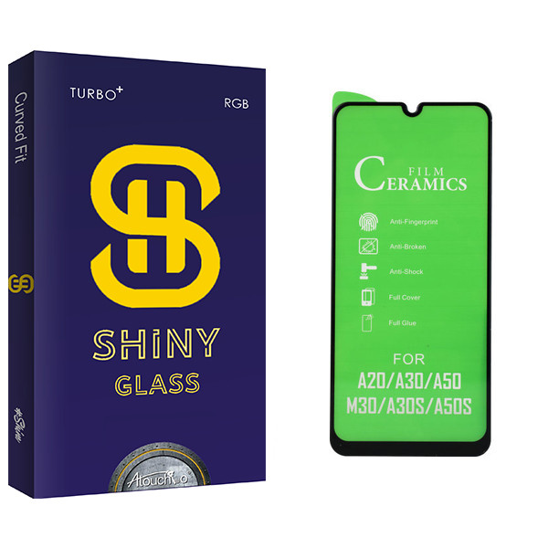 محافظ صفحه نمایش آتوچبو مدل Shiny Glass مناسب برای گوشی موبایل سامسونگ Galaxy A30s