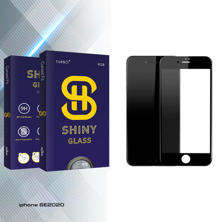 محافظ صفحه نمایش آتوچبو مدل Shiny Glass مناسب برای گوشی موبایل اپل iPhone SE2020