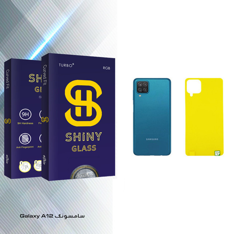 محافظ پشت گوشی آتوچبو مدل Shiny Glass مناسب برای گوشی موبایل سامسونگ Galaxy A12
