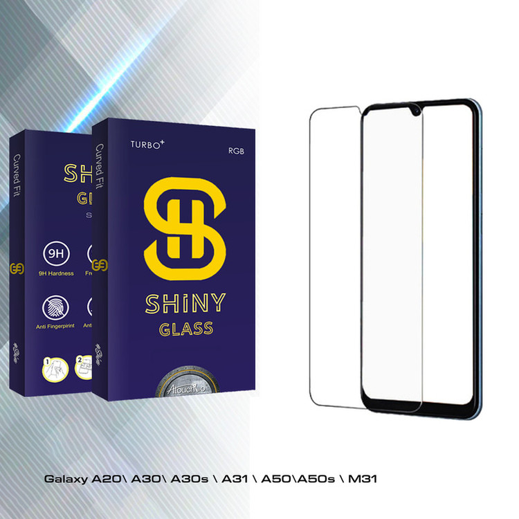 محافظ صفحه نمایش شیشه ای آتوچبو مدل Shiny Glass مناسب برای گوشی موبایل سامسونگ Galaxy A20\ A30\ A30s \ A31 \ A50\A50s \ M31