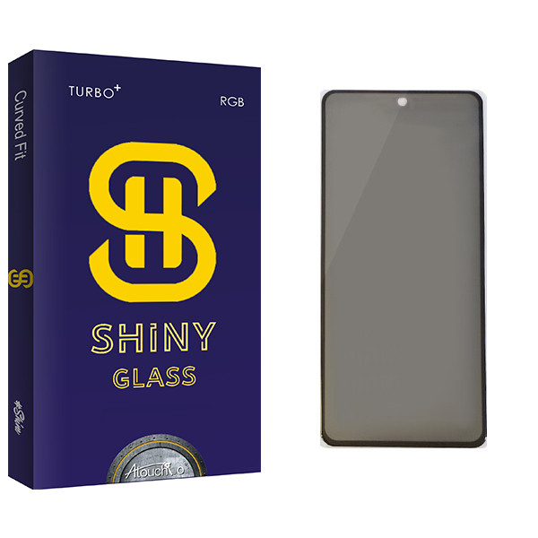 محافظ صفحه نمایش حریم شخصی آتوچبو مدل Shiny Glass مناسب برای گوشی موبایل شیائومی Redmi Note 9s