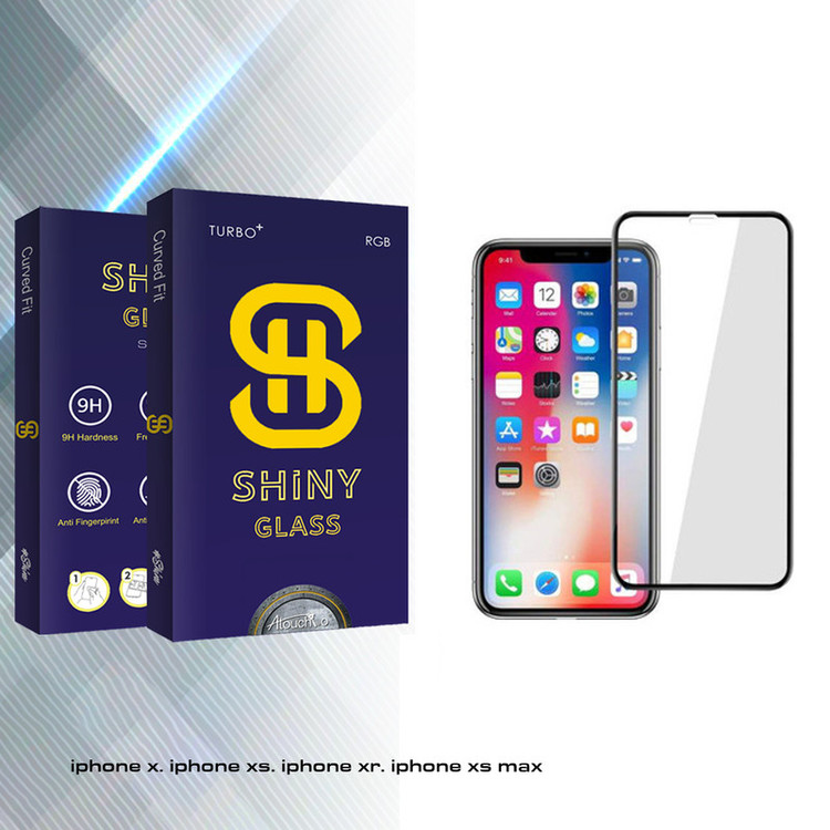 محافظ صفحه نمایش آتوچبو مدل Shiny Glass مناسب برای گوشی موبایل اپل آیفون X