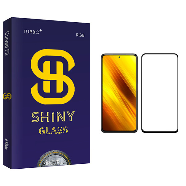 محافظ صفحه نمایش آتوچبو مدل Shiny Glass مناسب برای گوشی موبایل شیائومی Poco X3 Pro