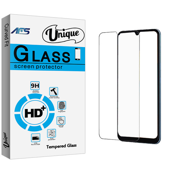 محافظ صفحه نمایش شیشه ای ای اف اس مدل Unique Glass مناسب برای گوشی موبایل سامسونگ Galaxy M12